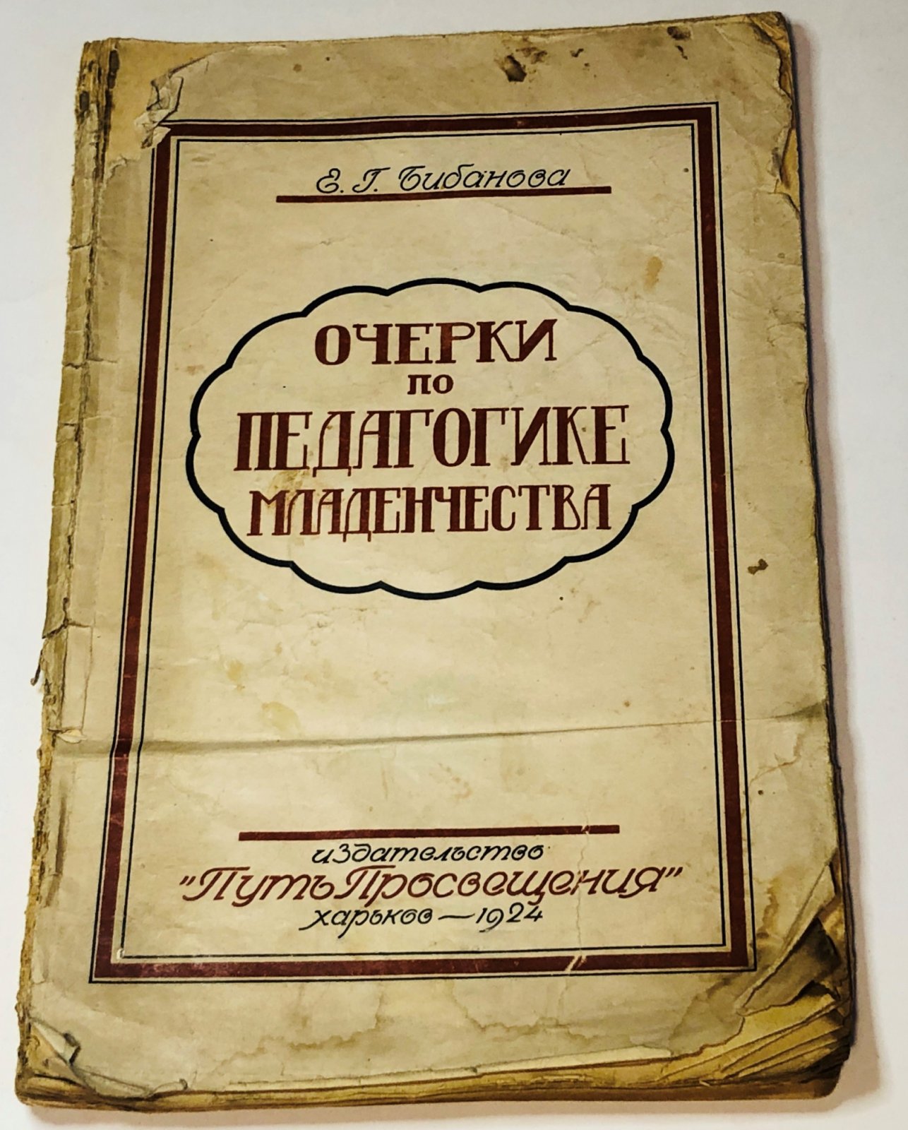Бибанова Е.Г. Очерки по педагогике младенчества.
