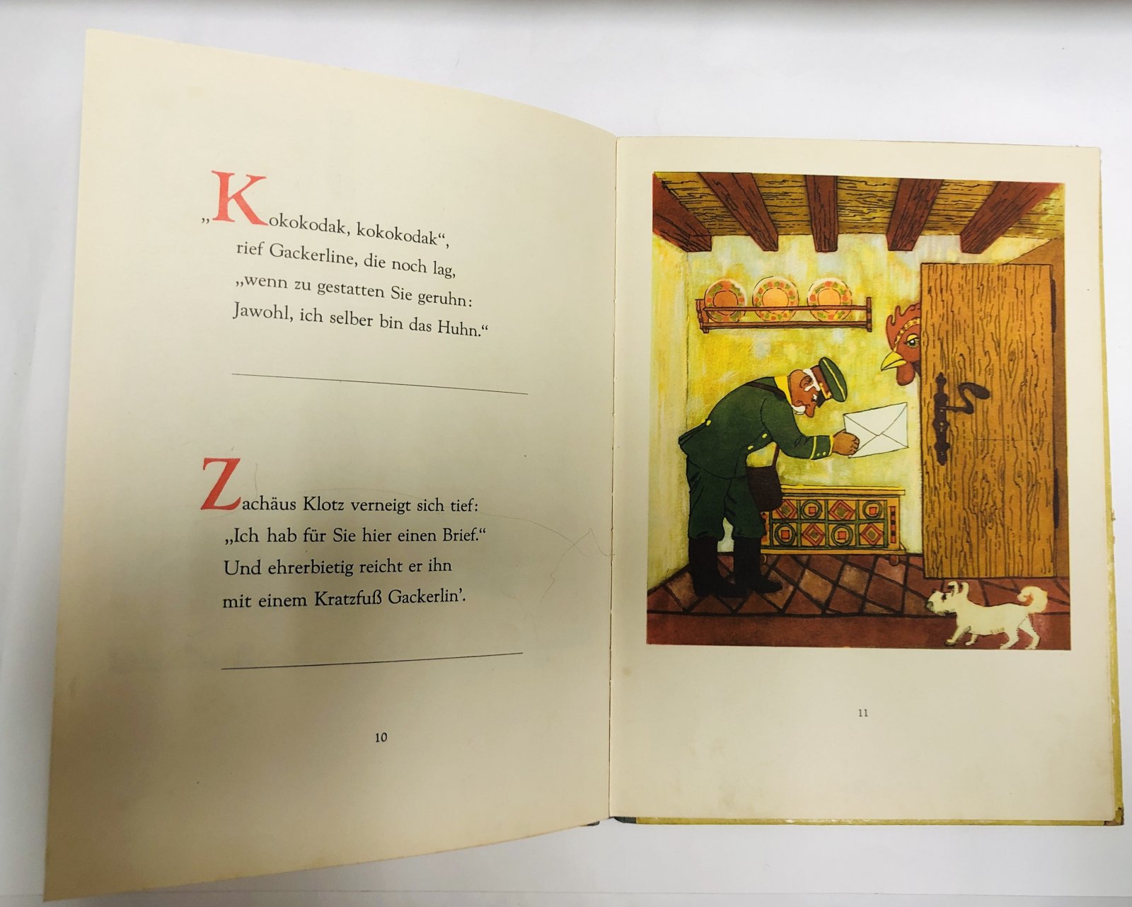Kalina, Otto. DIE HENNE GACKERLINE.
