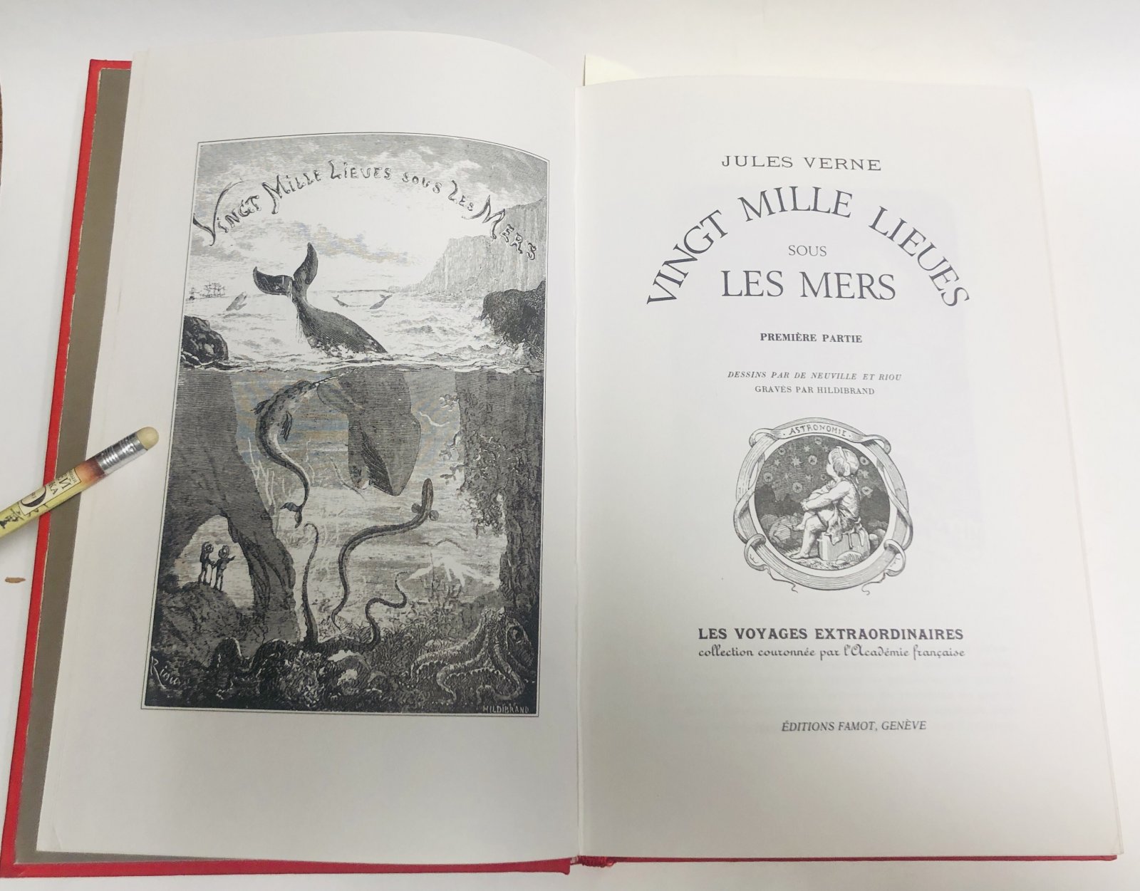 Jules Verne. Жюль Верн Vingt mille lieues sous les mers. 20 тысяч лье под водой. Том 1