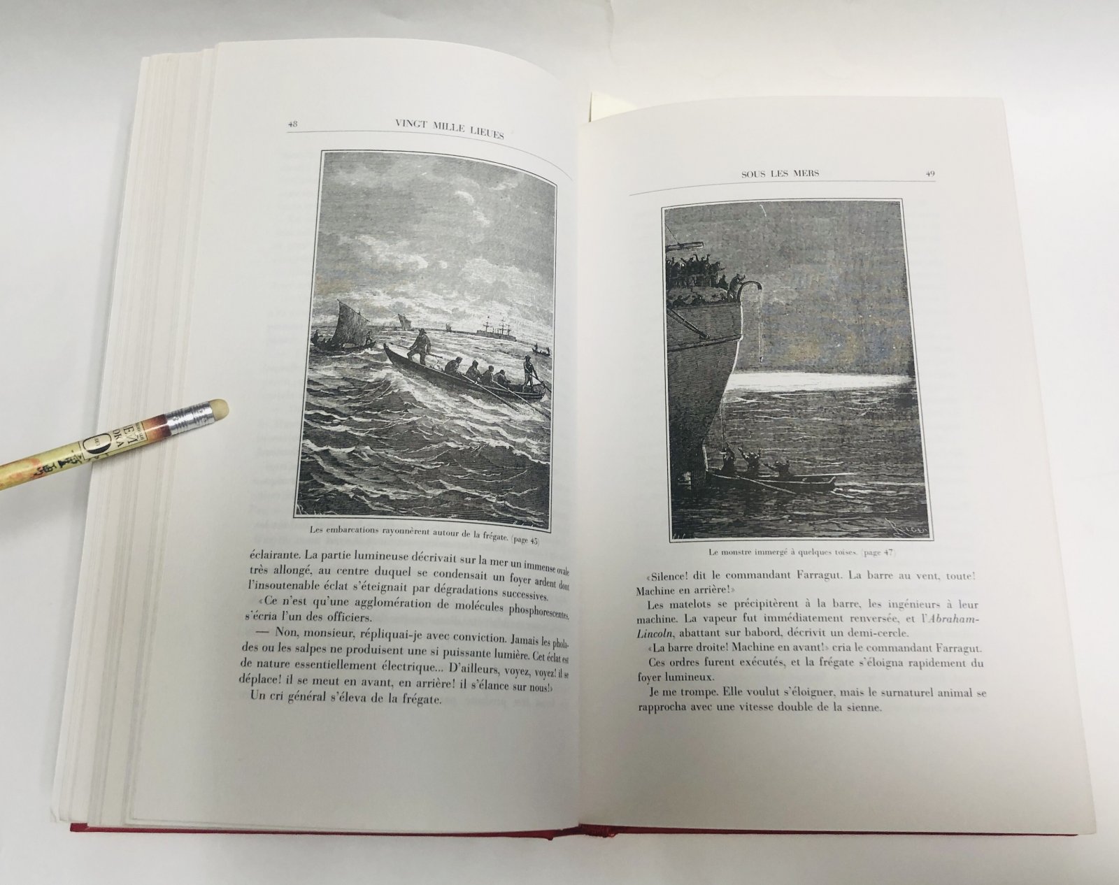 Jules Verne. Жюль Верн Vingt mille lieues sous les mers. 20 тысяч лье под водой. Том 1