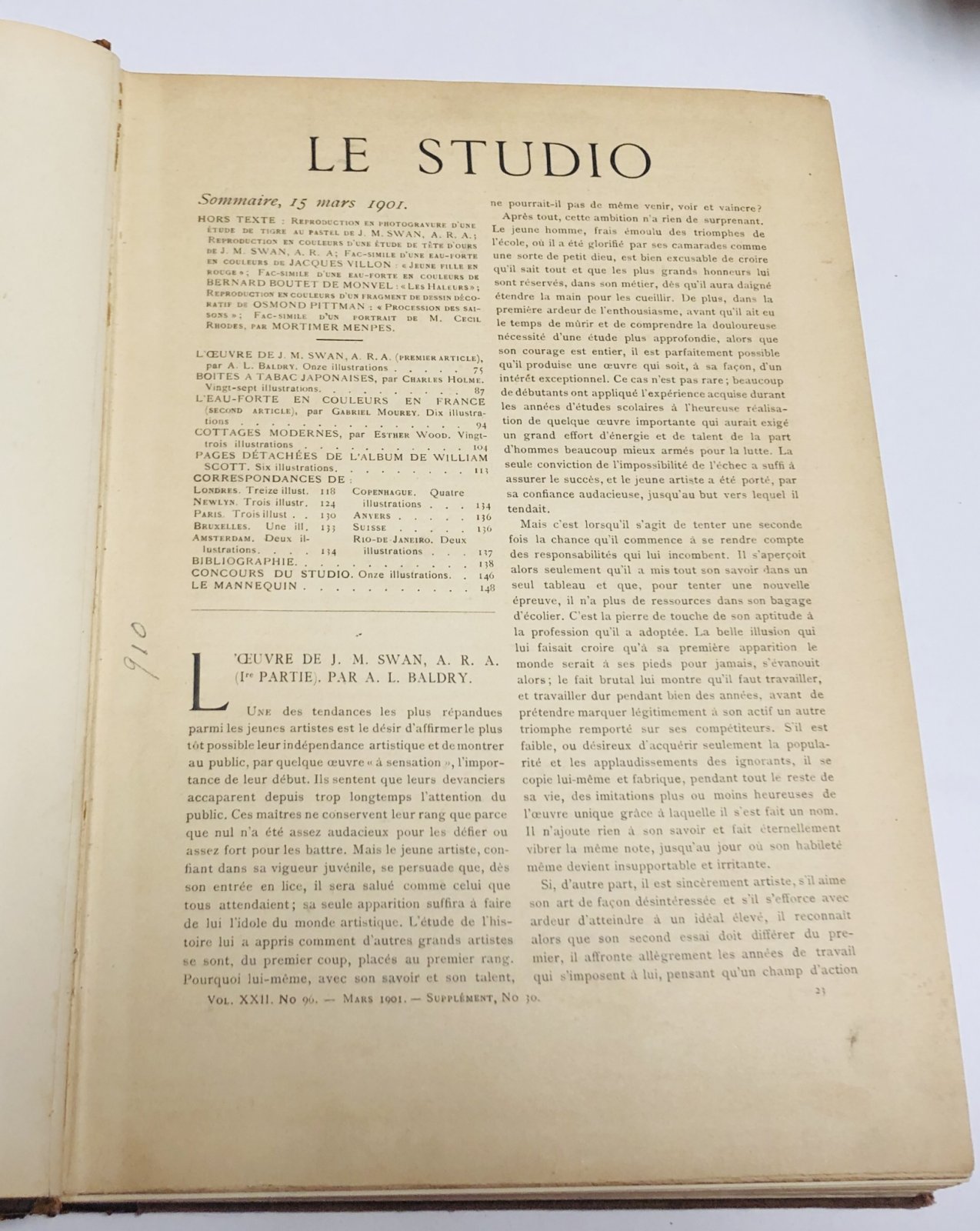 Le Studio. An Illustrated Magazine of Fine and Applied Art. / Студия. Иллюстрированный журнал изобразительного и прикладного искусства.