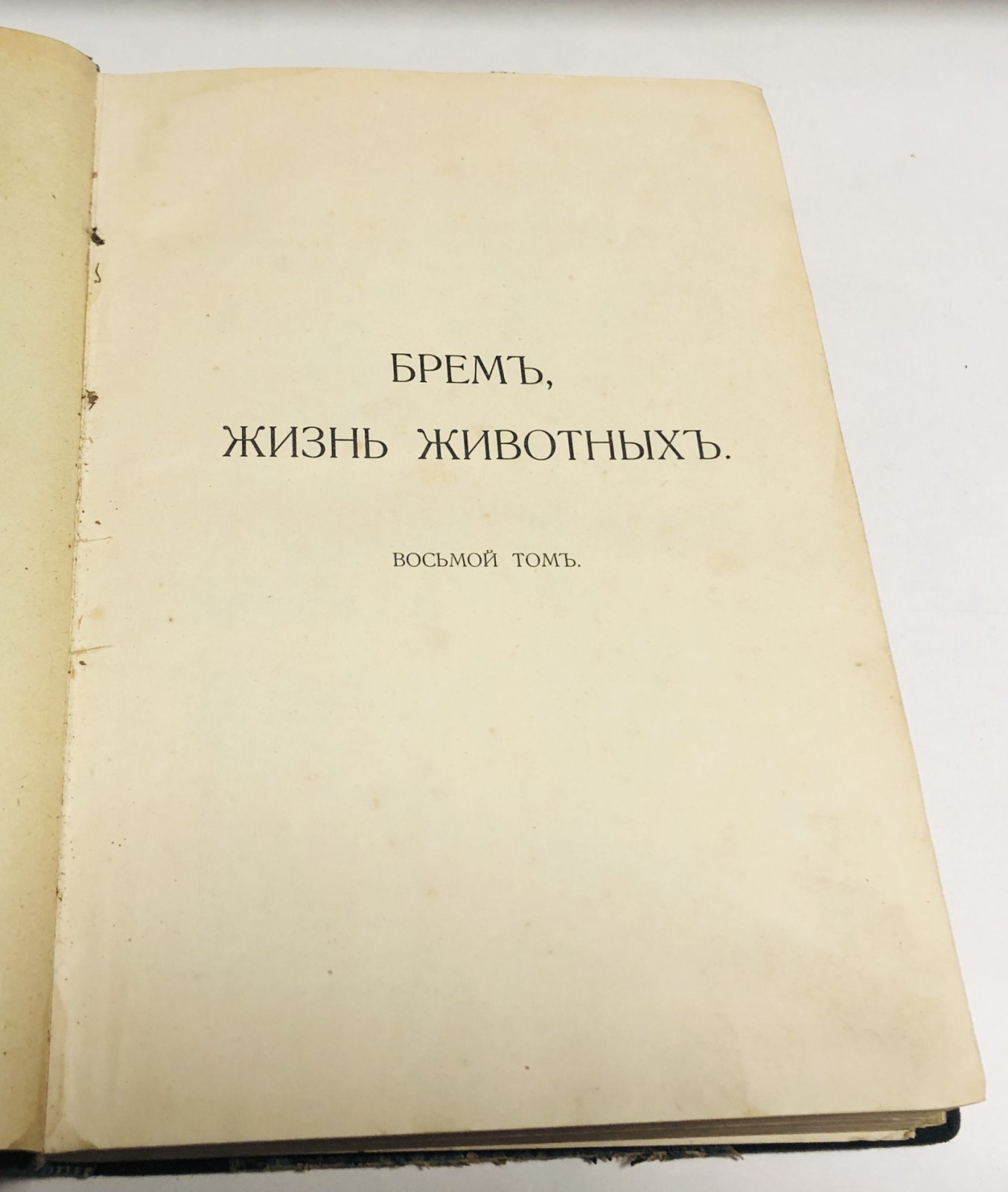 Брем А. [Брэм]. Жизнь животных в 13-ти томах. Том 8
