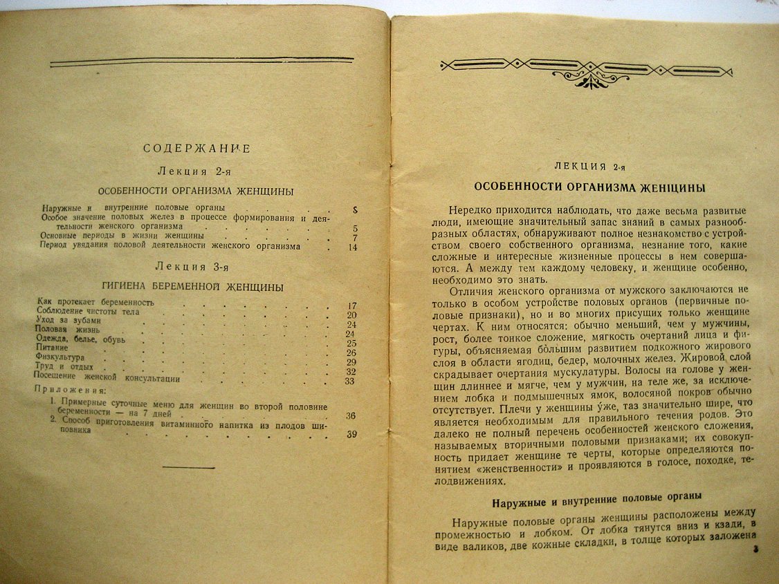 Сапожников В., Гранат Н. Особенности организма женщины. Гигиена беременной женщины