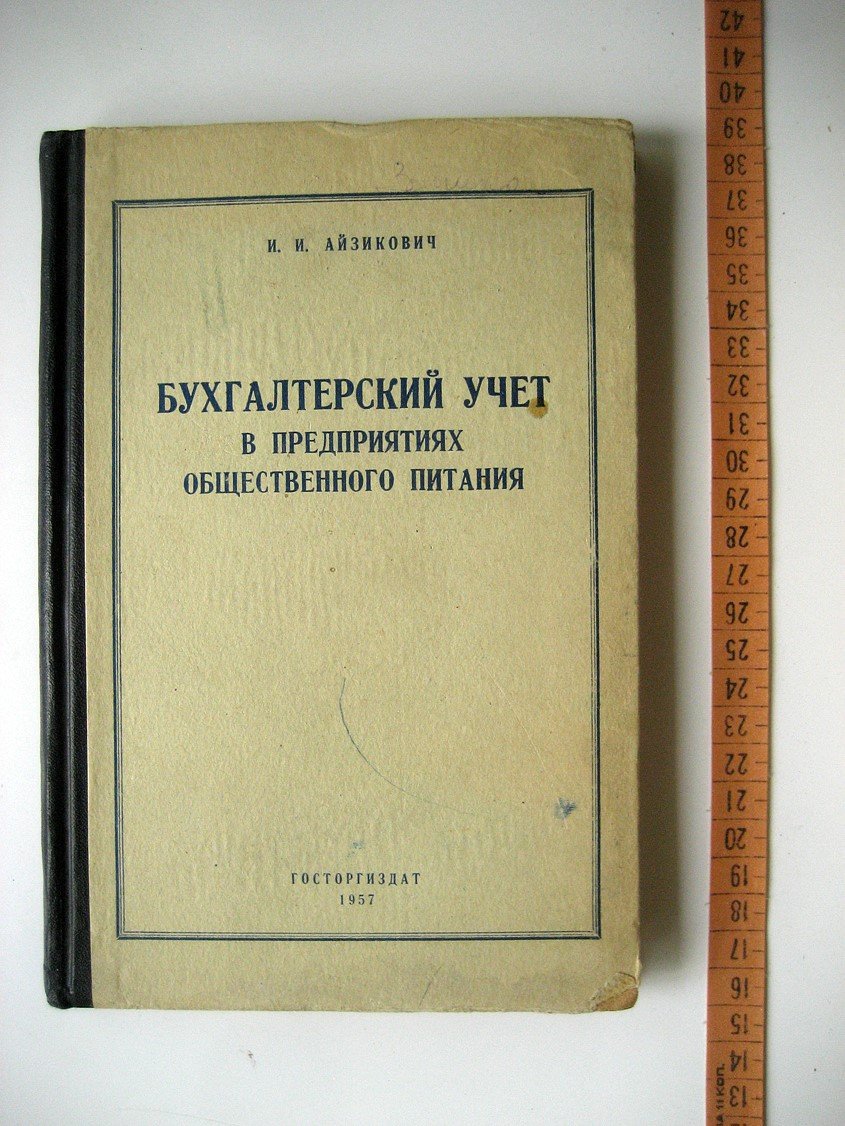 Айзикович И. Бухгалтерский учет в предприятиях общественного питания.