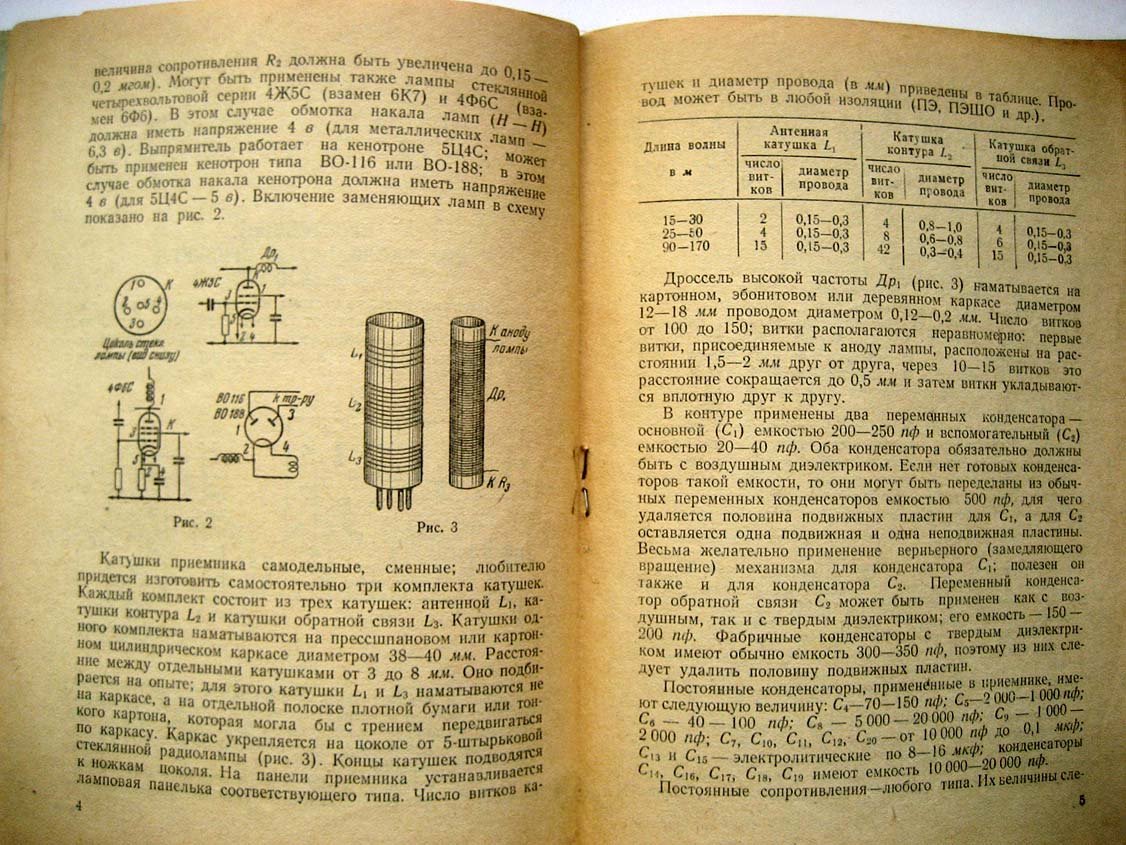 Простейший коротковолновый приемник (сетевой 0-V-1).