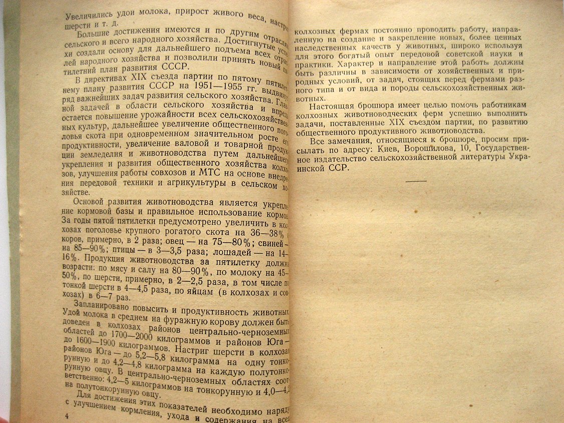 Племенная работа на фермах продуктивного скота.