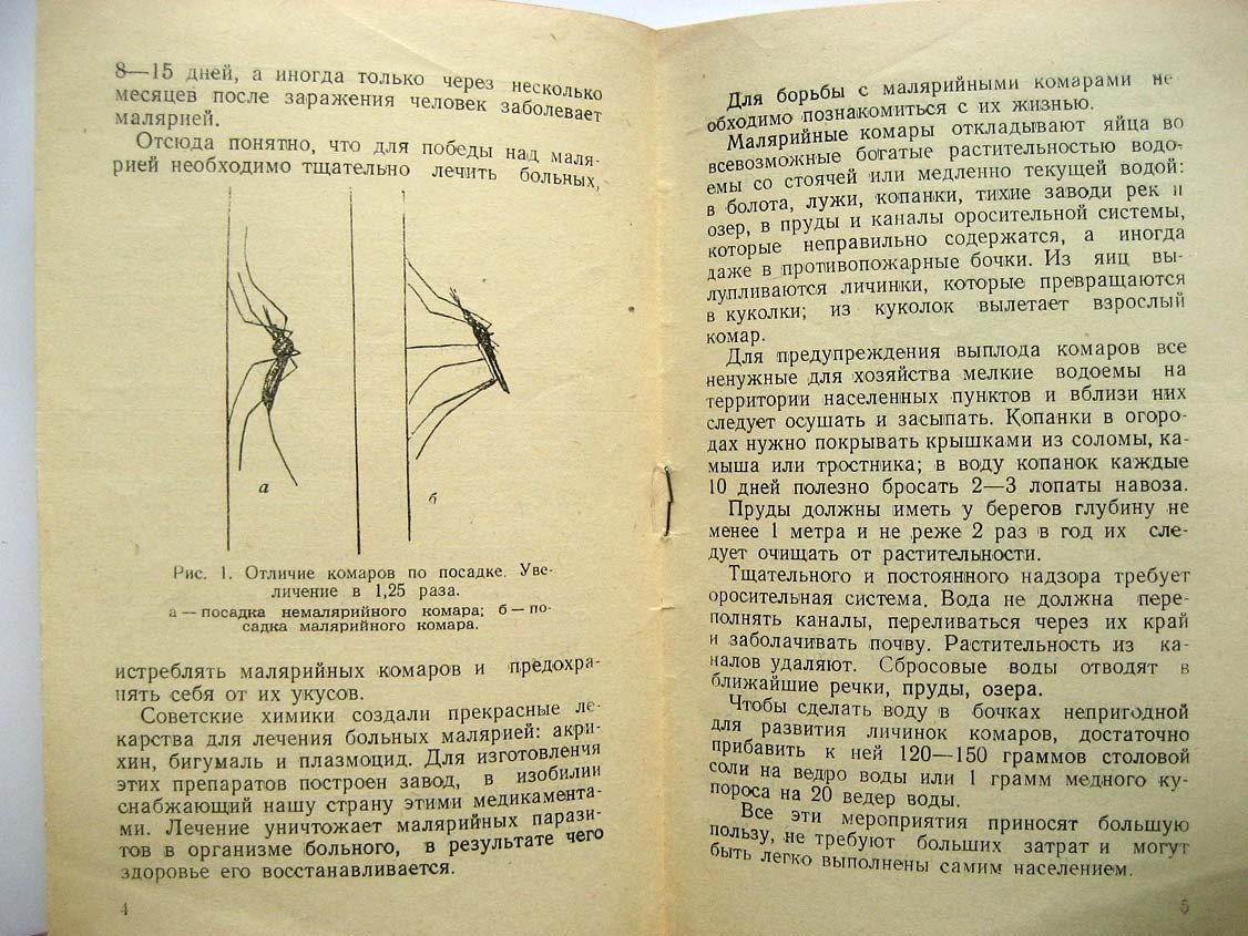 Плотников Н. Как предохранить себя от заболевания малярией.