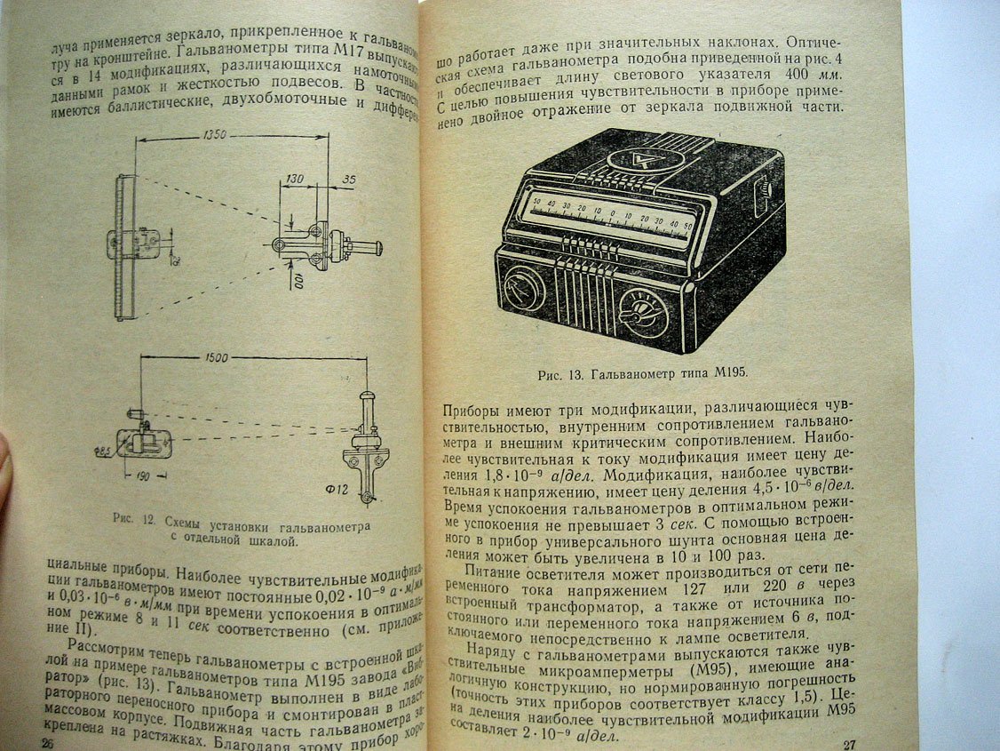 Минц М. Магнитоэлектрические гальванометры.