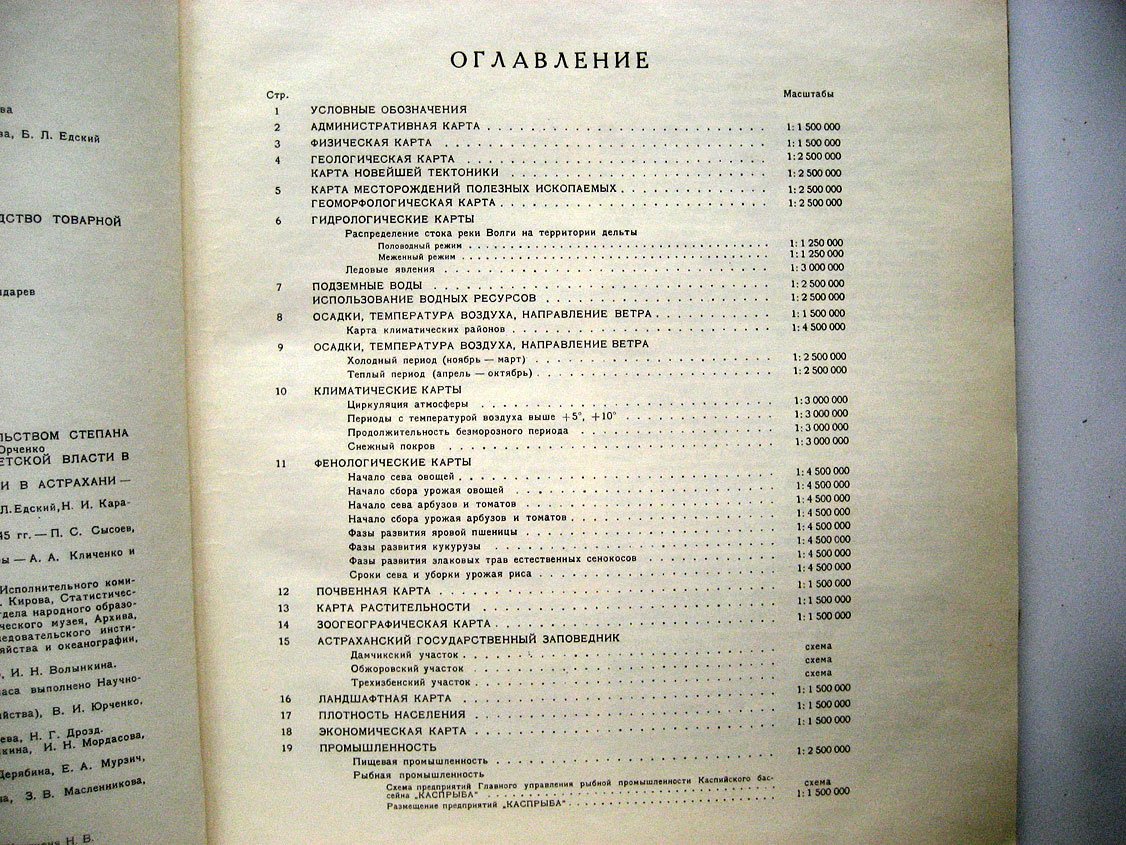 Атлас Астраханской области.
