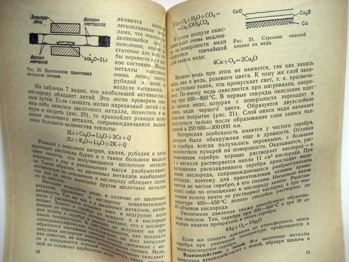 Попова Л. От лития до цезия.