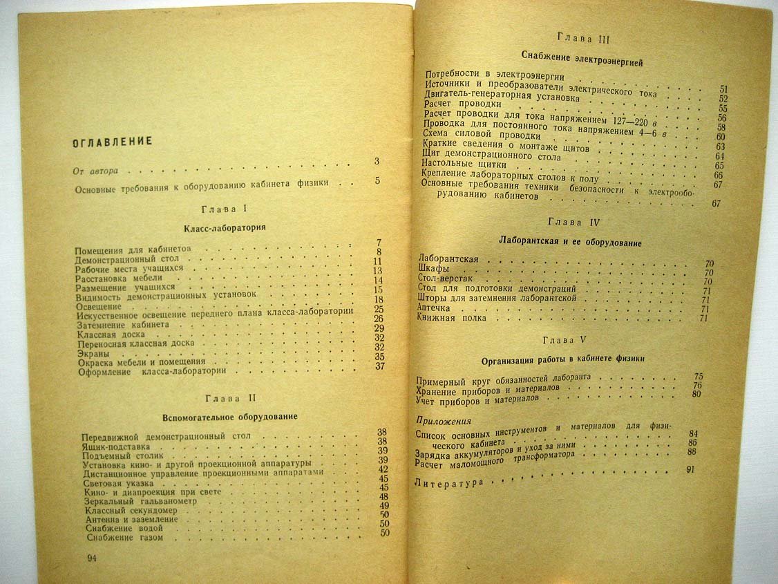Постников А. Кабинет физики.