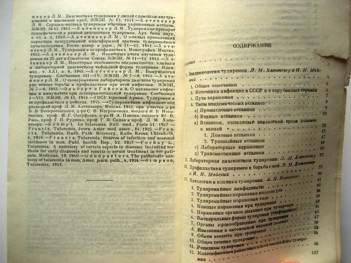 Туляремия. Эпидемиология, клиника, лечение и специфическая профилактика