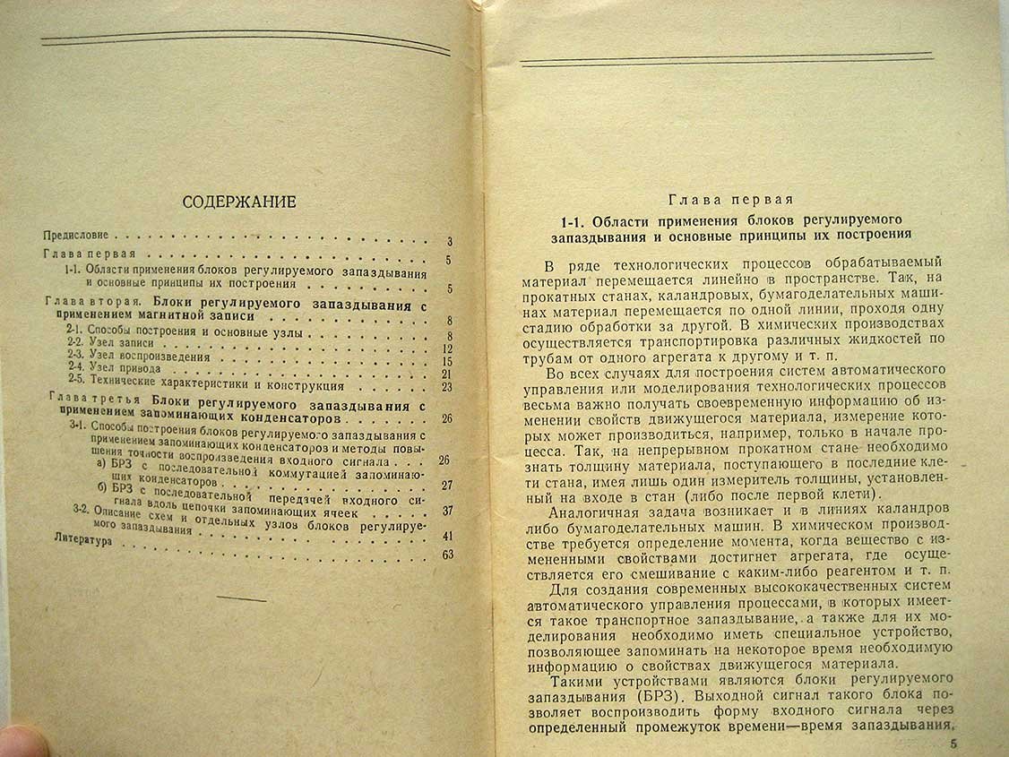 Догановский С. Блоки регулируемого запаздывания.