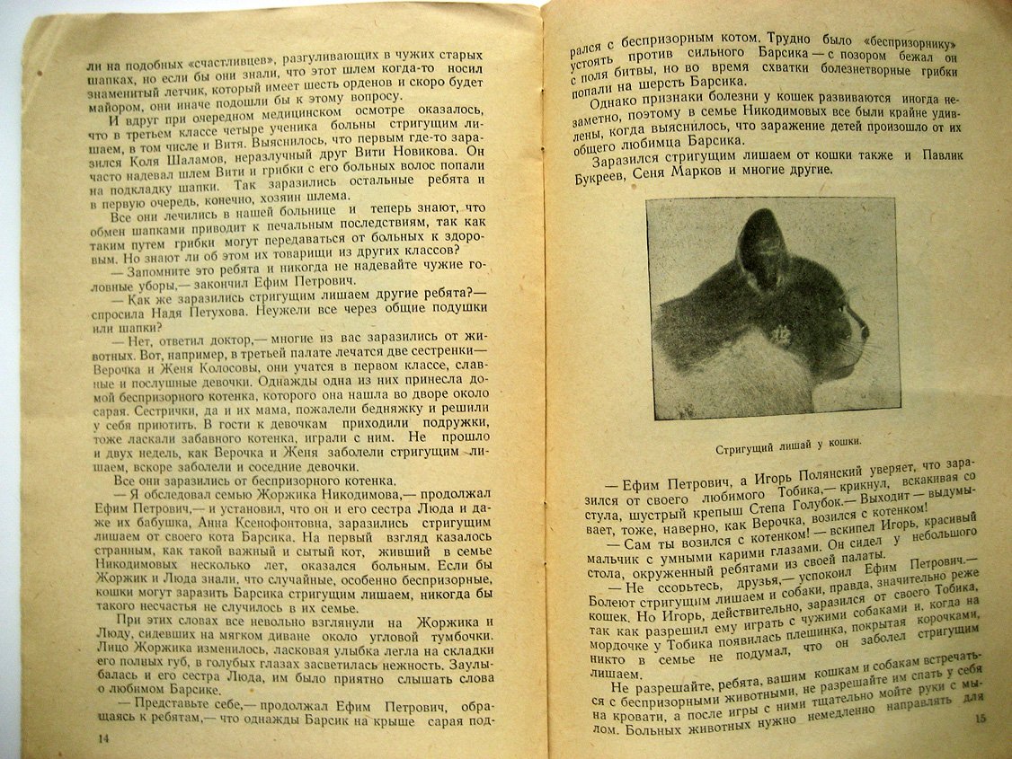 Юшков П. Володя Уралов попал в беду (стригущий лишай).