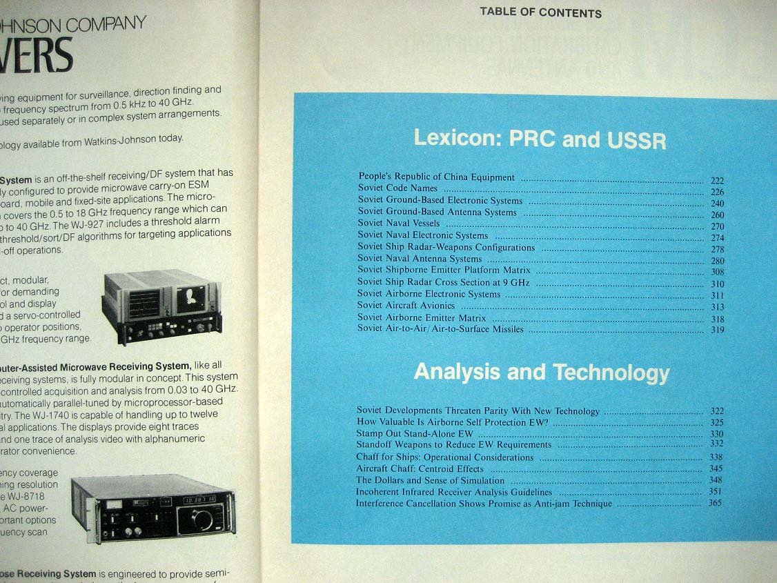 The International Countermeasures Handbook (Средства радиоэлектронного противодействия).