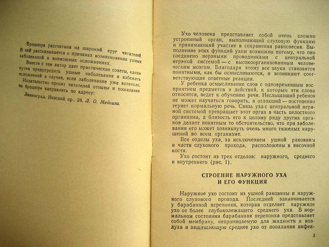 Розенфельд И. Опасности ушных заболеваний.