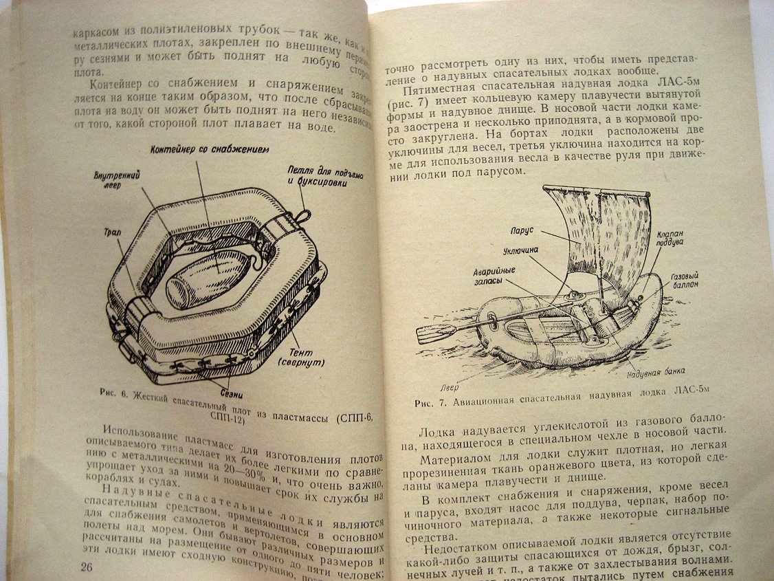 Меренов И., Шмуклер А. Надувные спасательные средства на море.