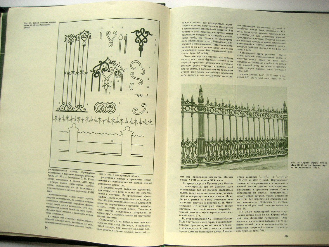 Ледзинский В., Теличко А., Зверев А. Художественная ковка и литье Москвы.