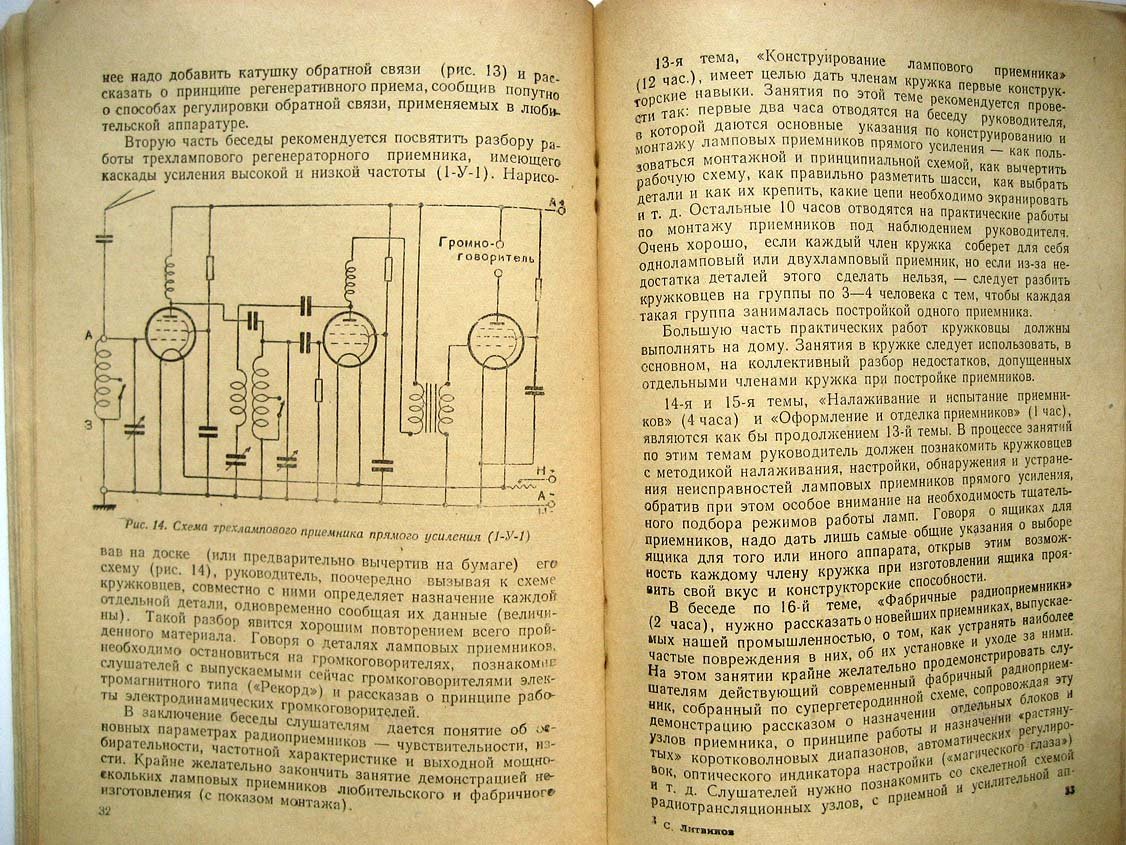 Литвинов С. Сельский радиокружок.