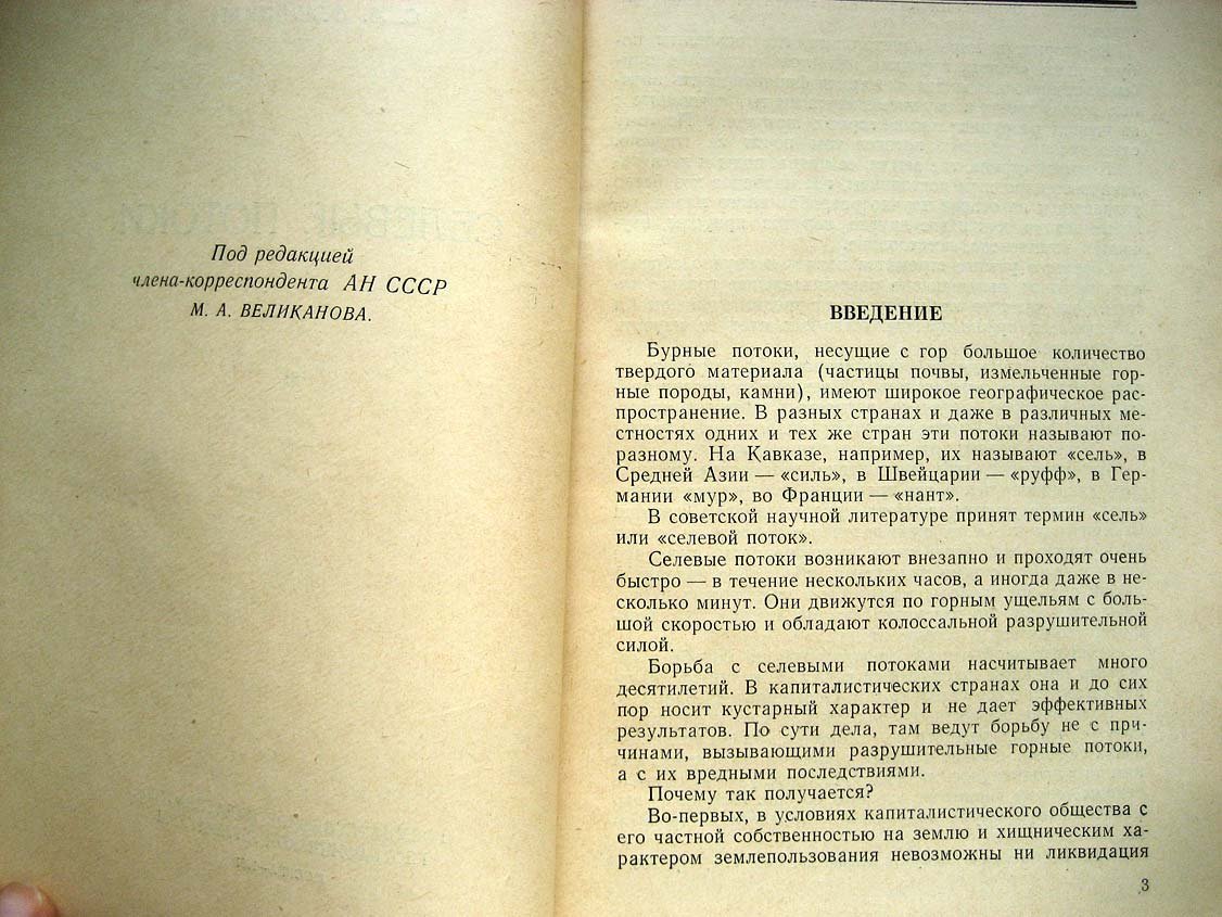 Флейшман С. Селевые потоки.