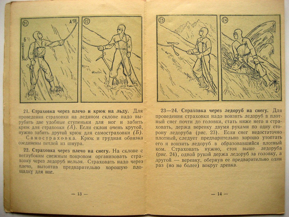Антонович И. Техника страховки в горах.