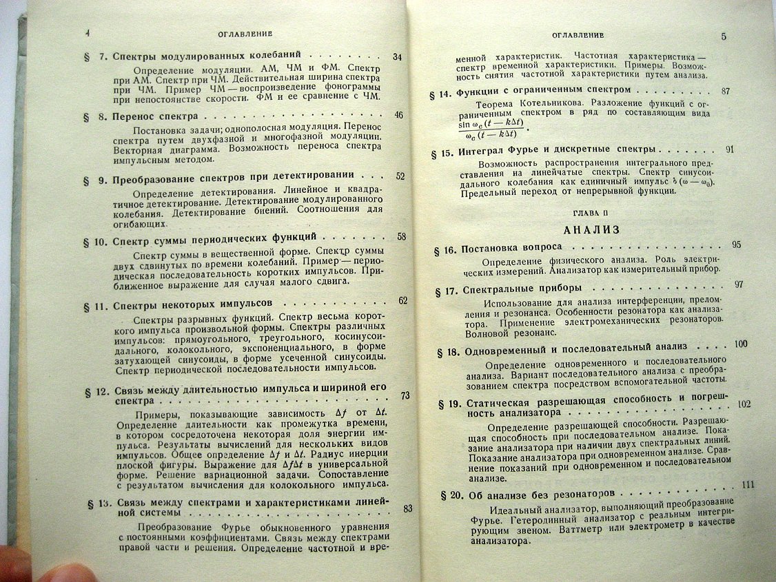 Харкевич А. Спектры и анализ.