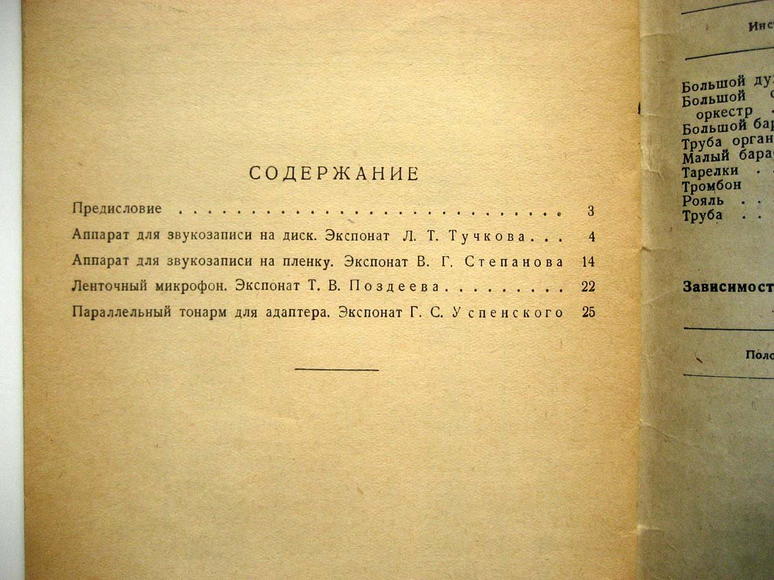 Аппаратура звукозаписи.