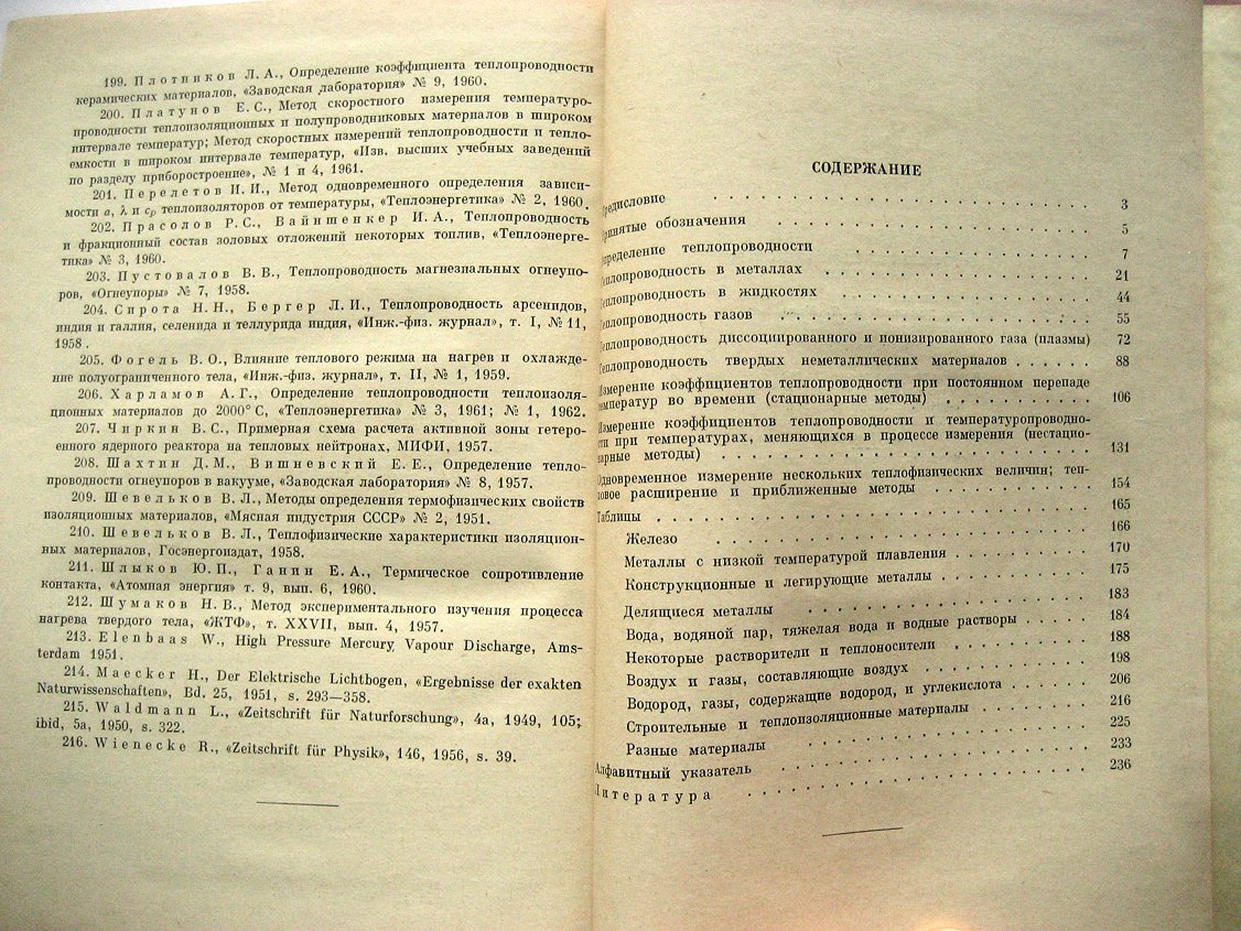 Чиркин В. Теплопроводность промышленных материалов.