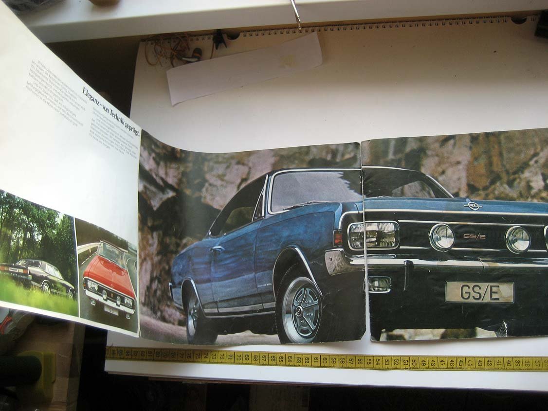 Opel Commodore (реклама).