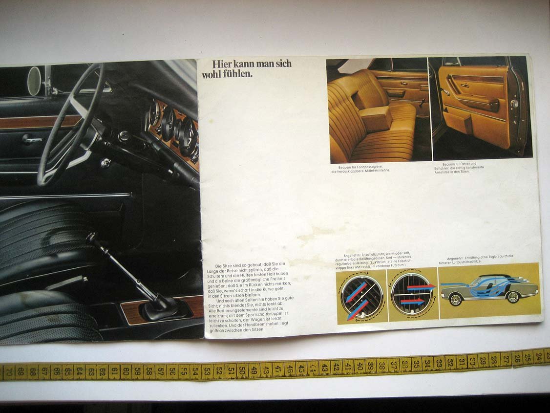 Opel Commodore (реклама).