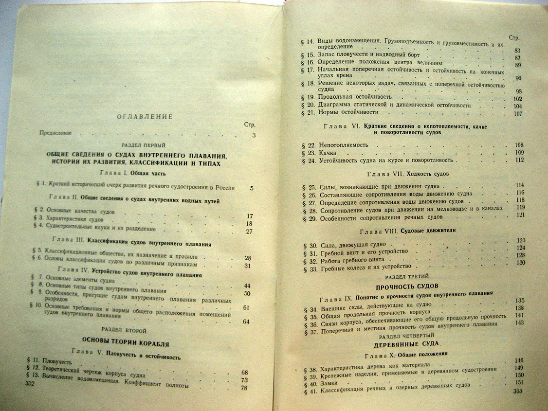 Страхов А. Основы теории и устройства судов внутреннего плавания.