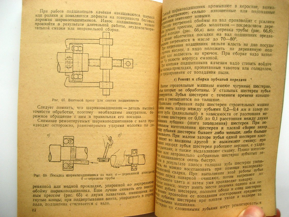 Троицкий Х., Джунковский Н. Пособие для слесаря по ремонту строительных машин.