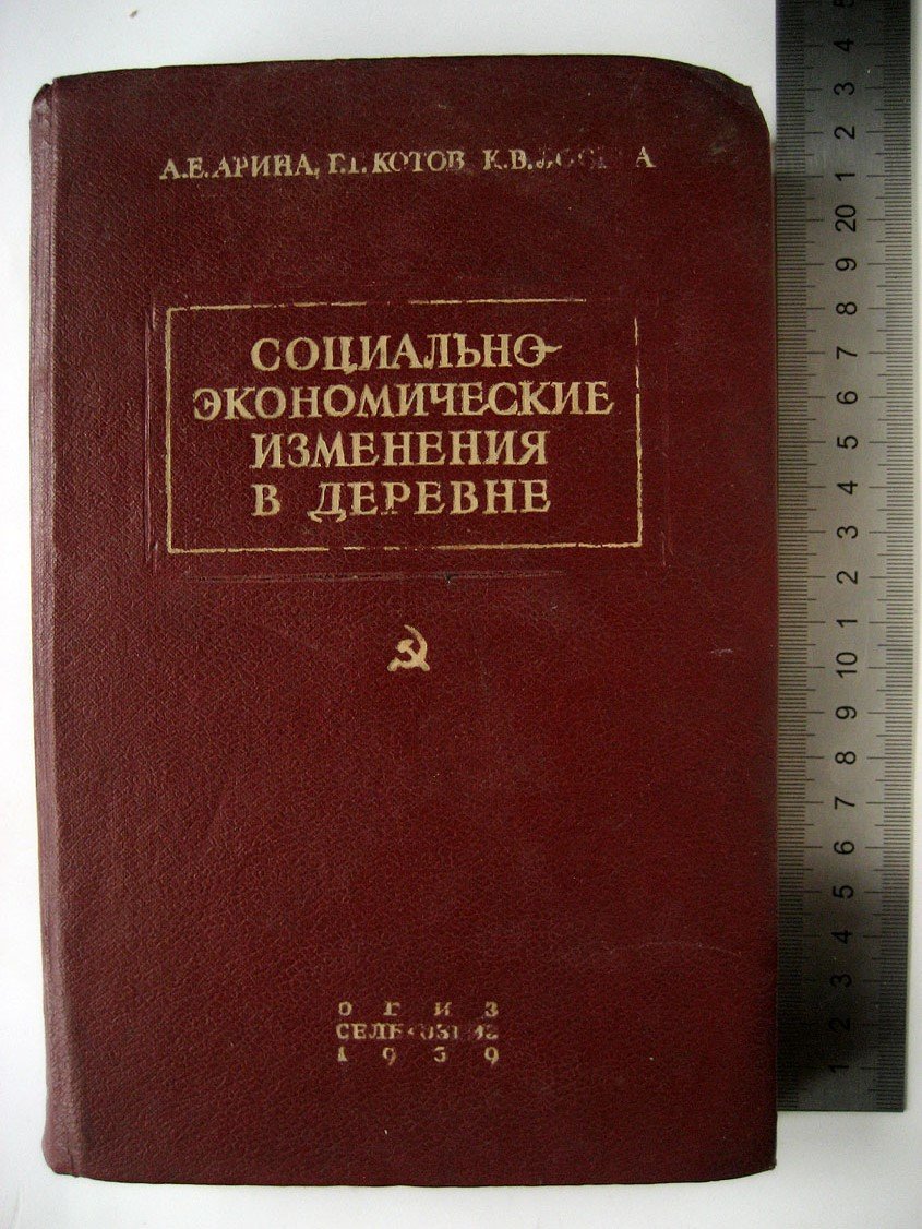 Арина А., Котов Г., Лосева К. Социально-экономические изменения в деревне.