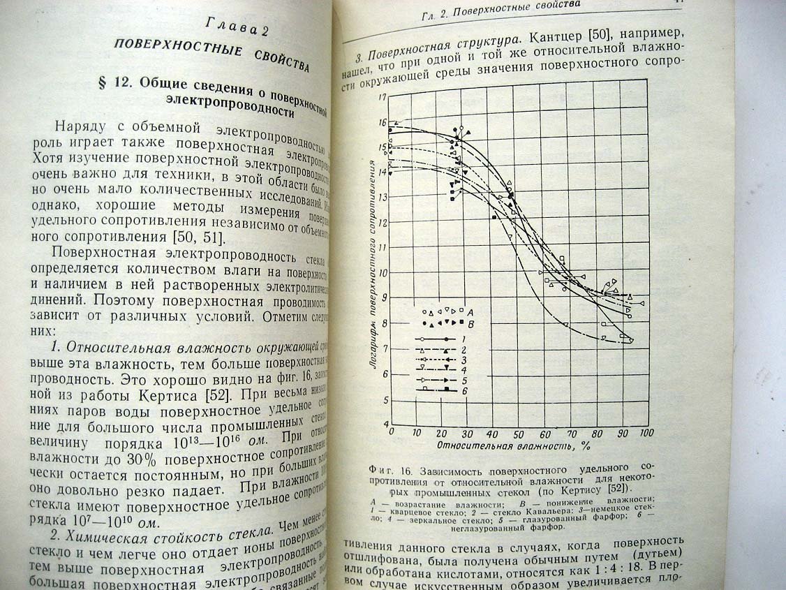 Стевелс Дж. Электрические свойства стекла.