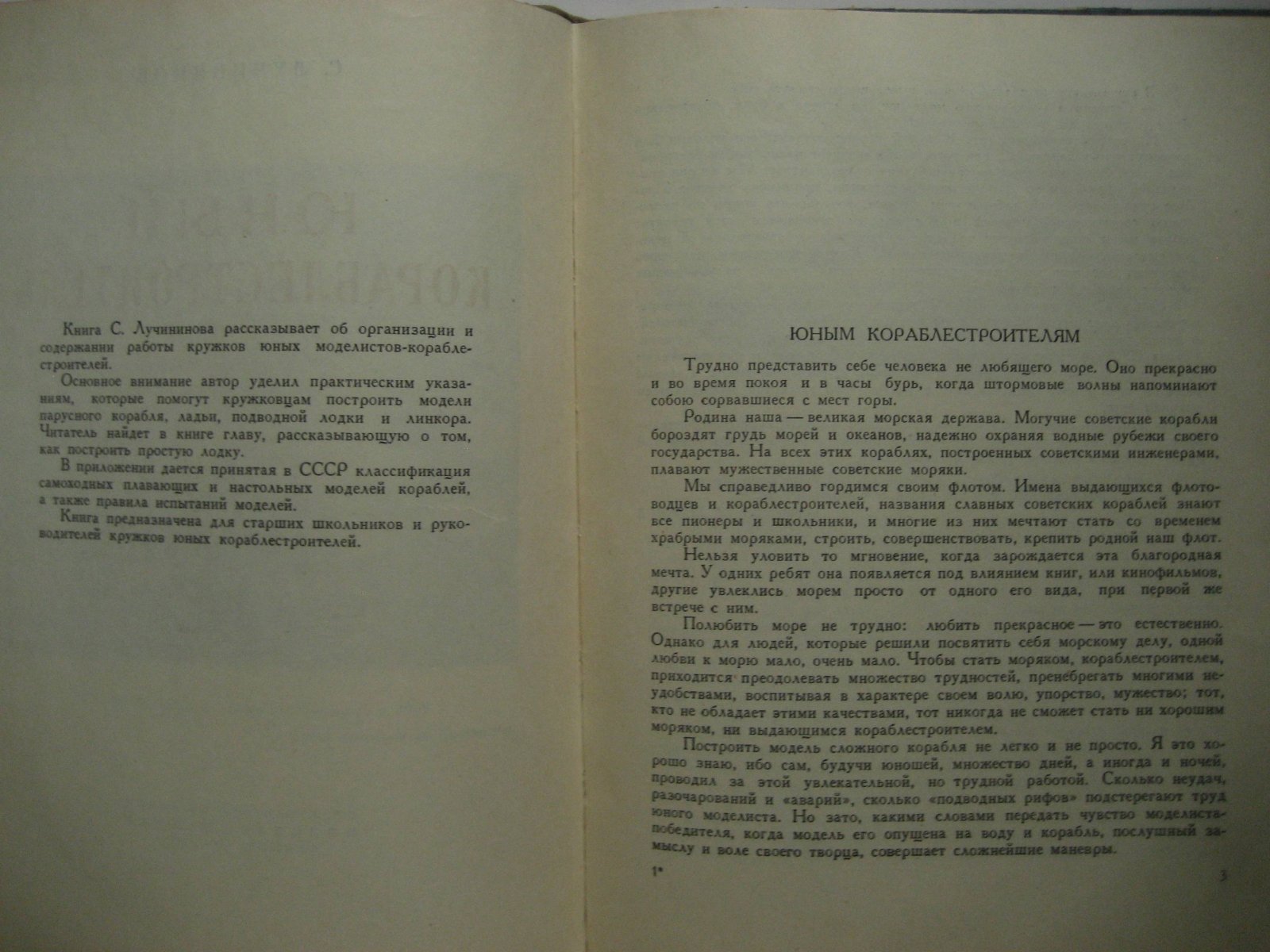 Лучининов С. Юный кораблестроитель.