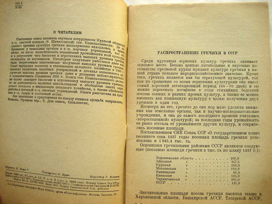 Копелькиевский Г. Гречиха.