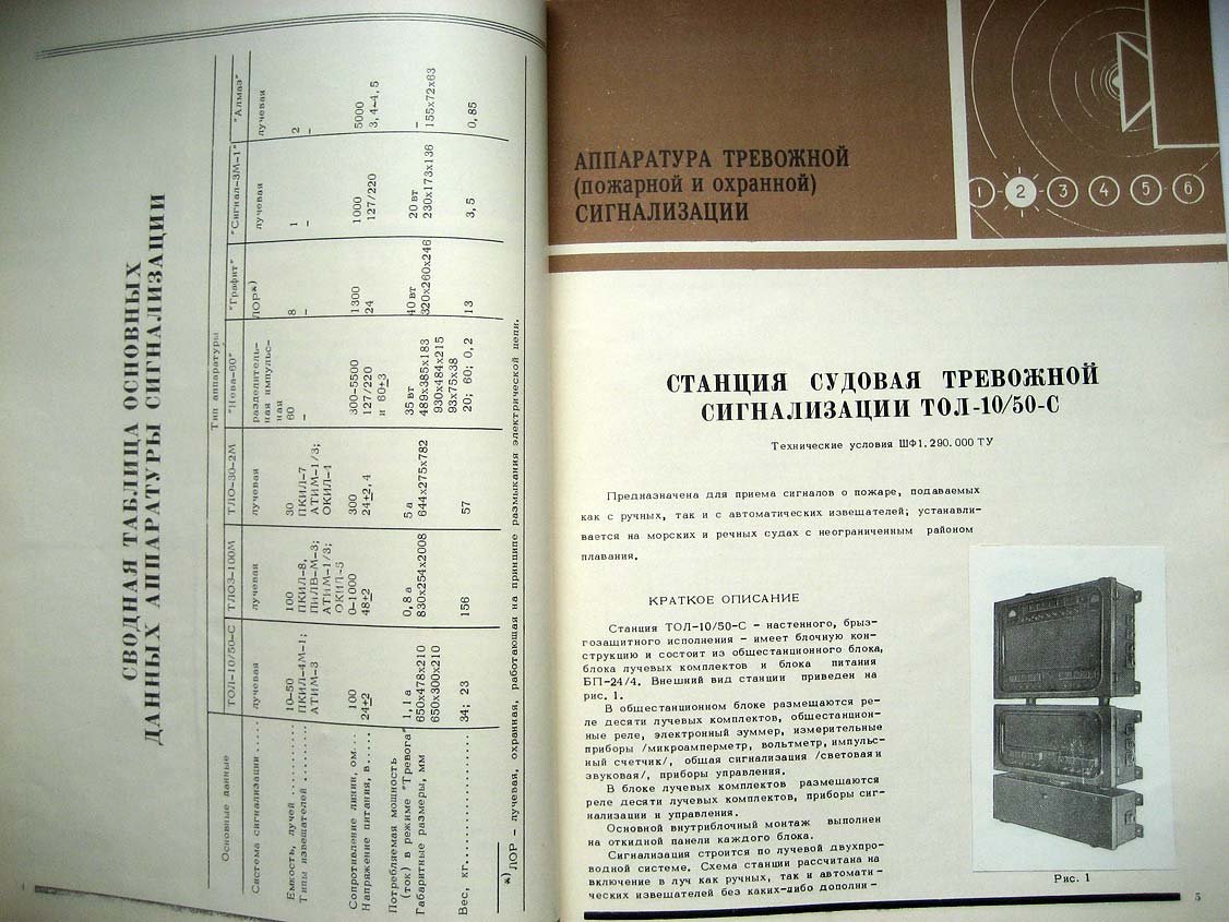 Каталог Изделия радиопромышленности. Том 2. Аппаратура сигнализации