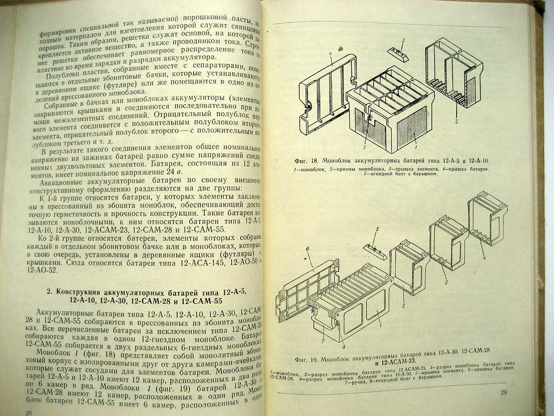 Авиационные аккумуляторы.