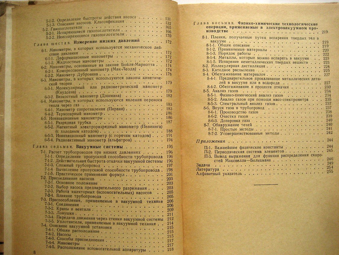 Шампе Р. Физика и техника электровакуумных приборов. Том 1. Элементы вакуумной техники. Том 2. Теория и производство электровакуумных приборов