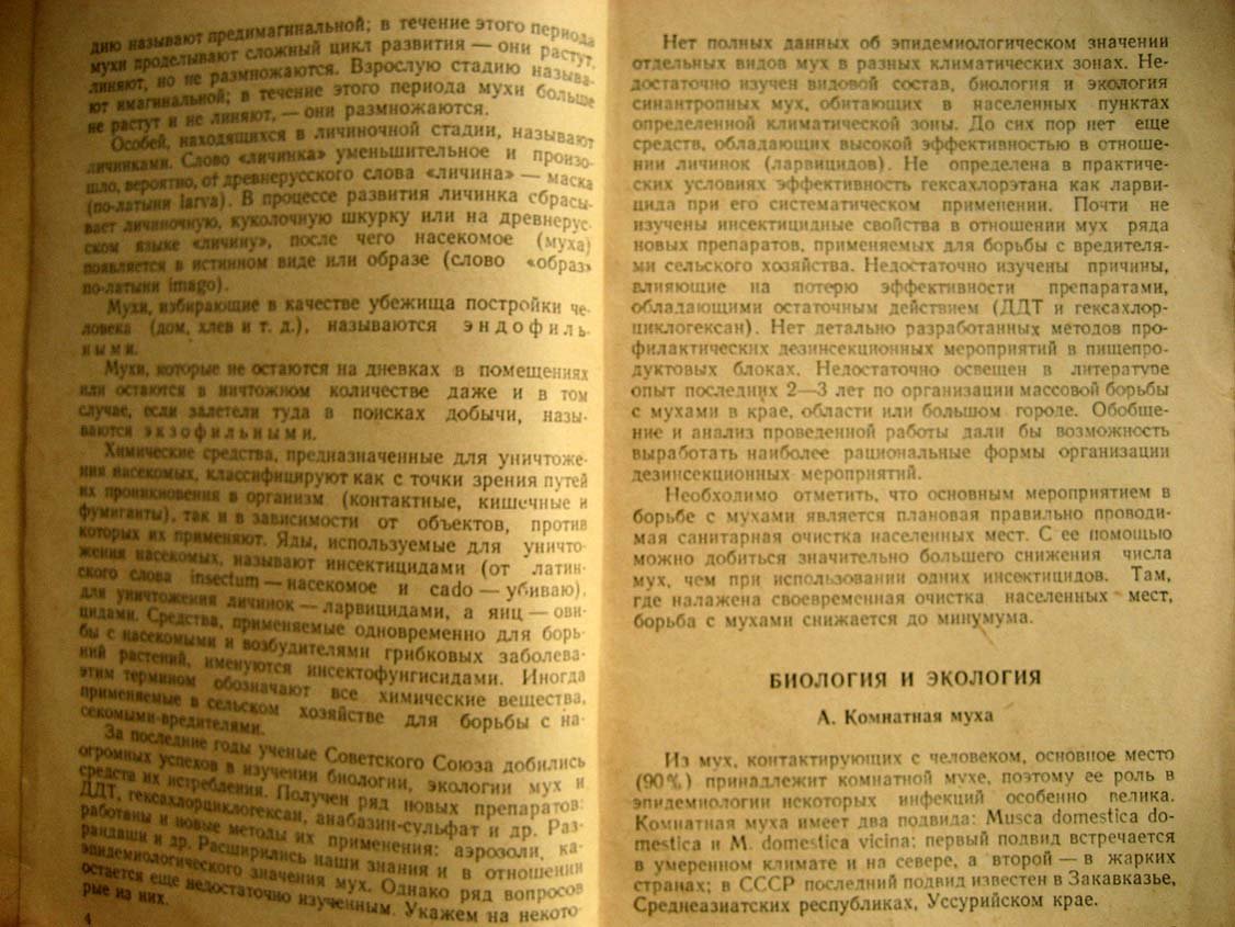 Вашков В. Мухи и борьба с ними.