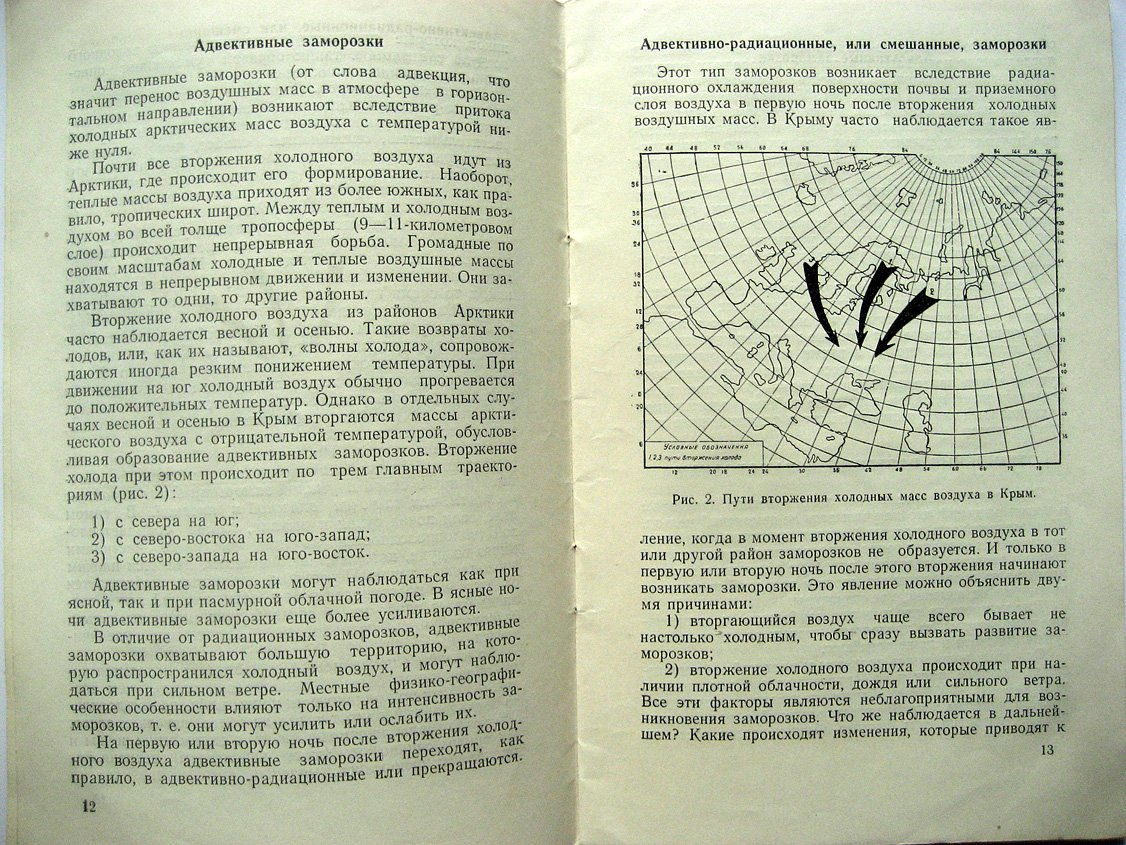Важов В., Бурцев Д. Заморозки и борьба с ними в Крыму.