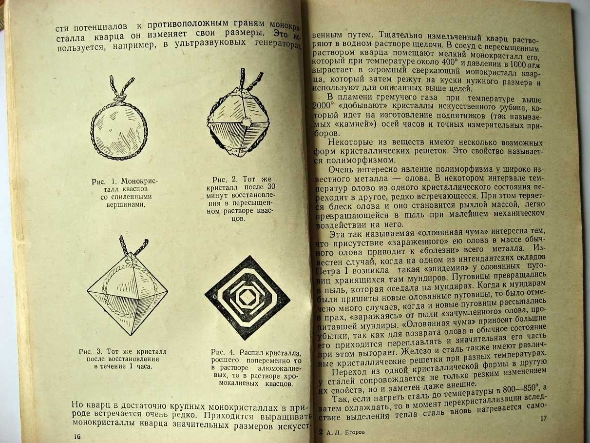 Егоров А. Свойства твердого тела в курсе физики средней школы.