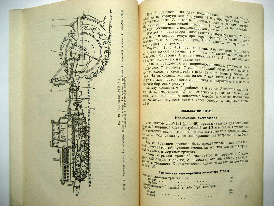 Румянцев В., Фиглин И., Синдаловский Л. Новые конструкции траншейных экскаваторов.