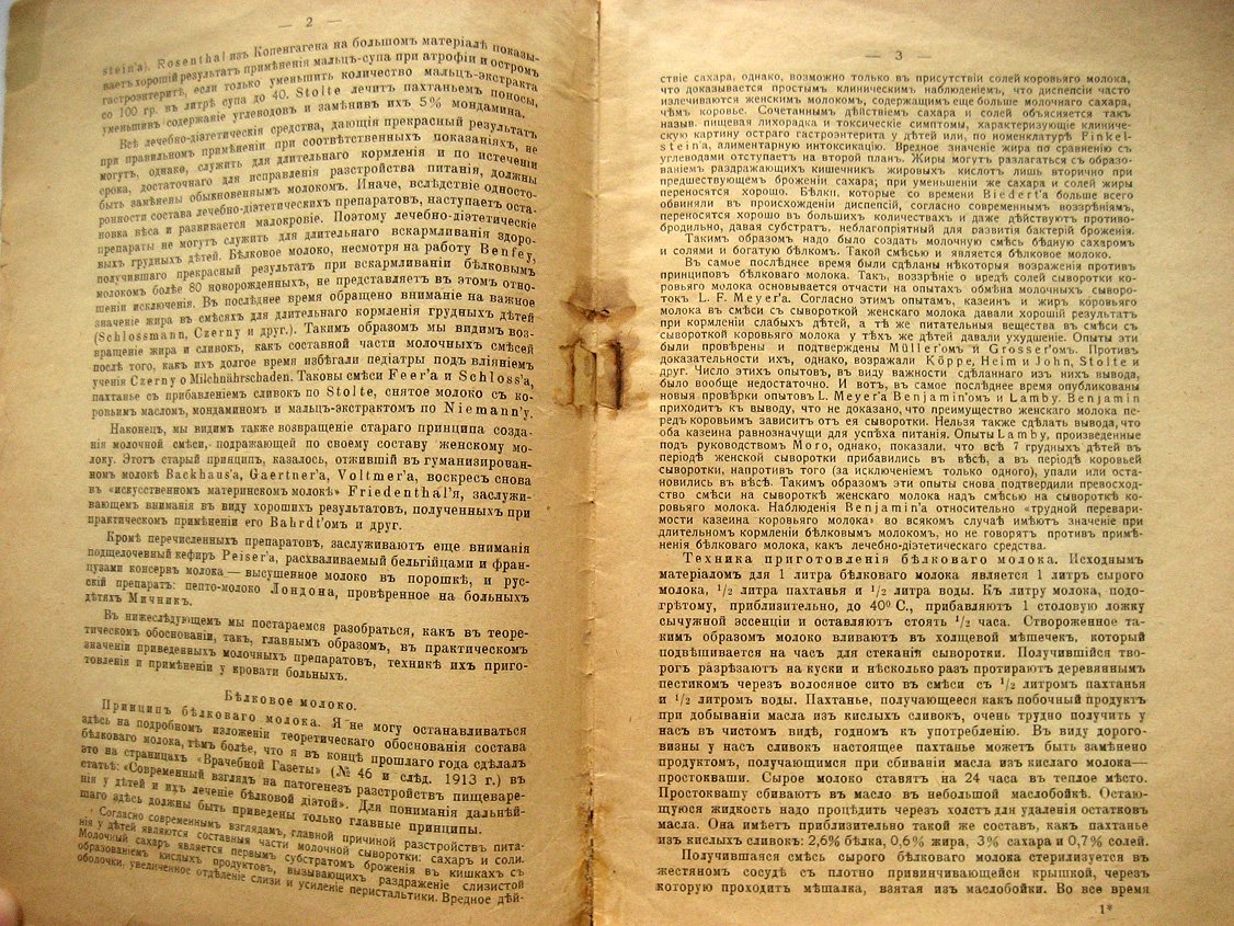 Шабад И. Суррогаты молока, как пищевое и лечебно-диетическое средство у детей