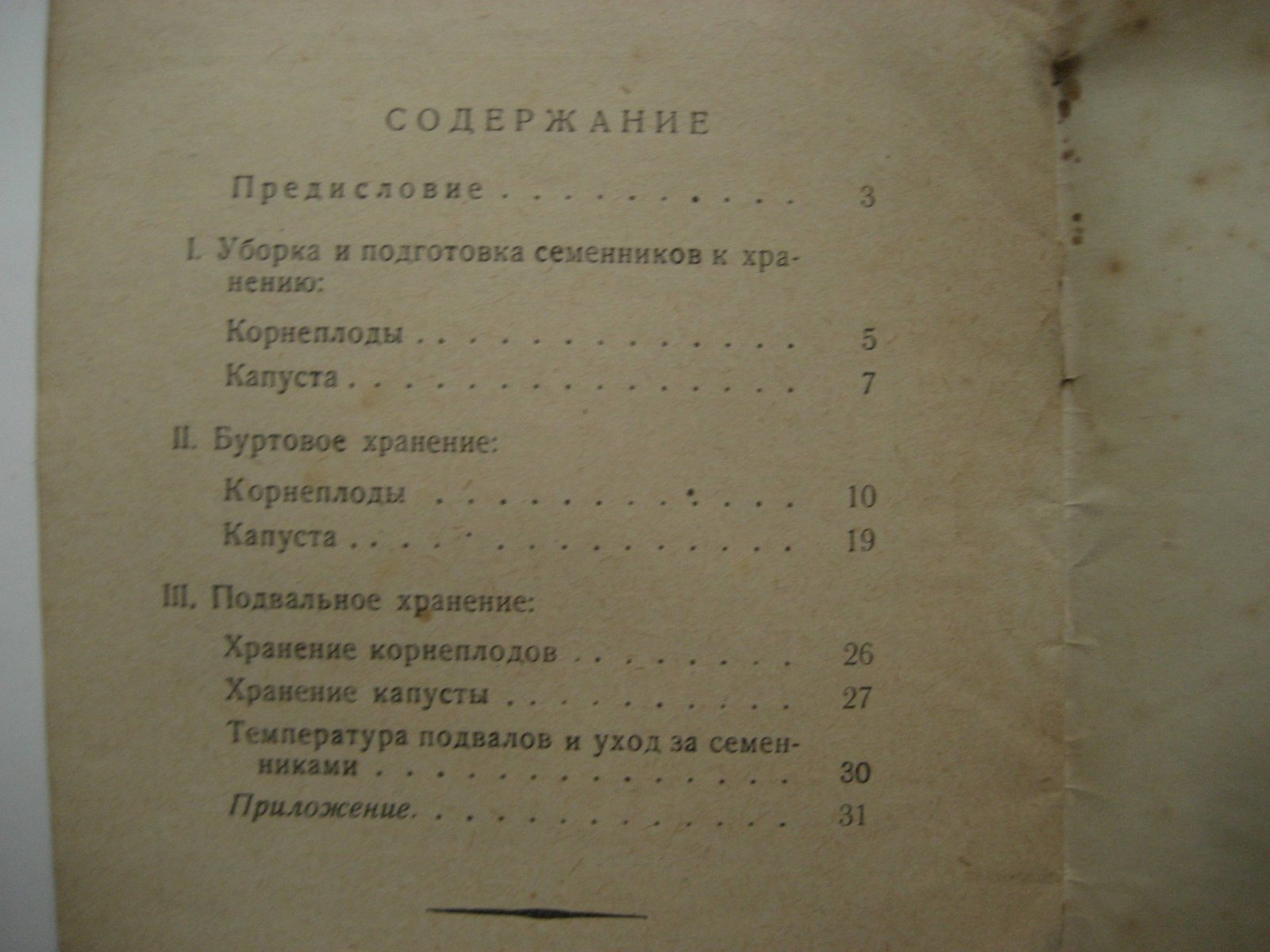 Инструкция по хранению семенников капусты, столовых и кормовых корнеплодов