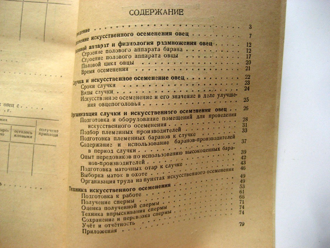 Ожин Ф. Искусственное осеменение овец.