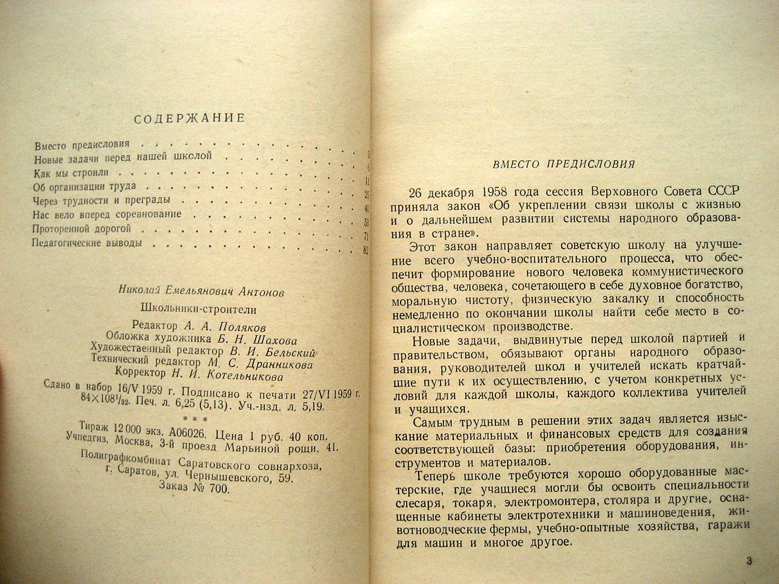 Антонов Н. Школьники-строители.