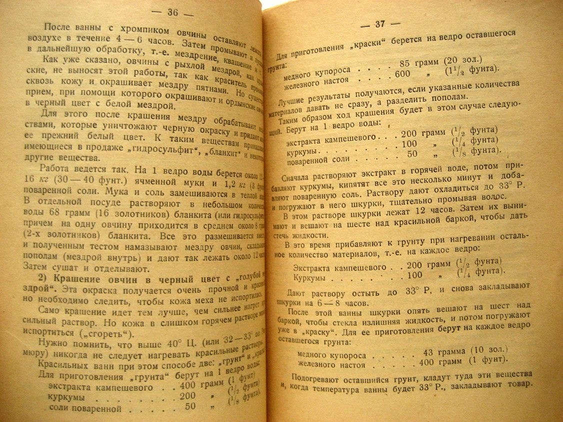 Егоркин Н. Крашение и отделка овчин и зверьковых шкур.