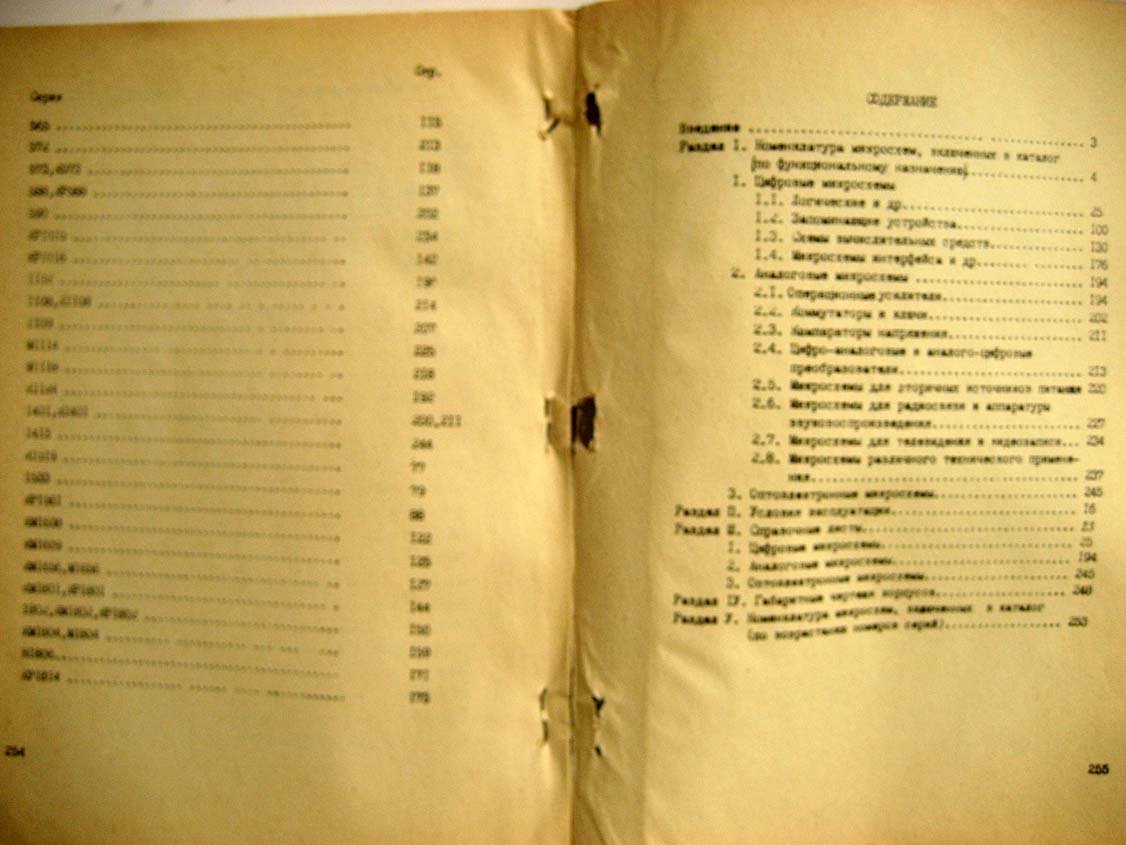Каталог интегральных микросхем. Дополнение №1 к базовому Каталогу ИС 1986 г.