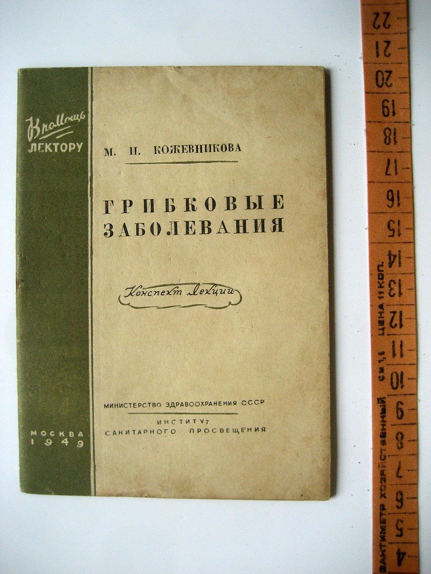Кожевникова М. Грибковые заболевания кожи (Стригущий лишай и парша).